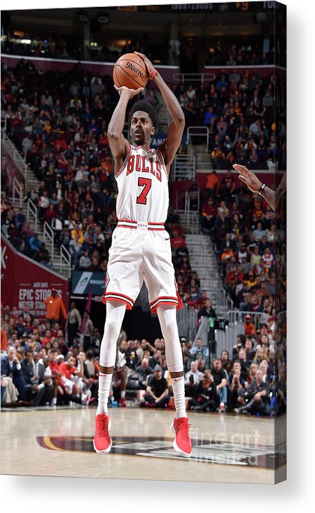 Justin Holiday Acrylic Print featuring the photograph Justin Holiday by David Liam Kyle