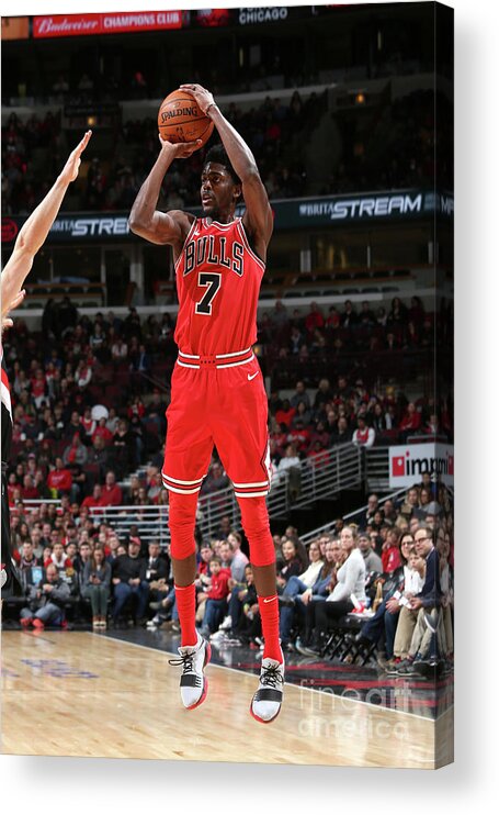 Justin Holiday Acrylic Print featuring the photograph Justin Holiday by Gary Dineen