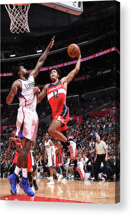 Nba Pro Basketball Acrylic Print featuring the photograph Kelly Oubre by Andrew D. Bernstein
