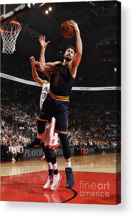 Playoffs Acrylic Print featuring the photograph Kevin Love by Ron Turenne