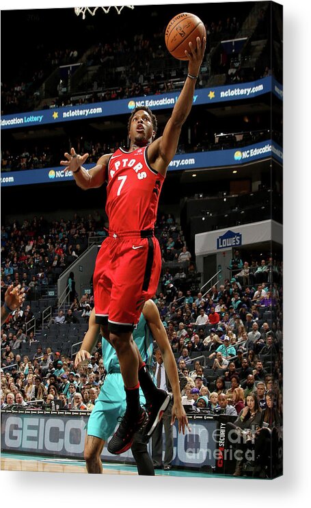 Kyle Lowry Acrylic Print featuring the photograph Kyle Lowry by Brock Williams-smith