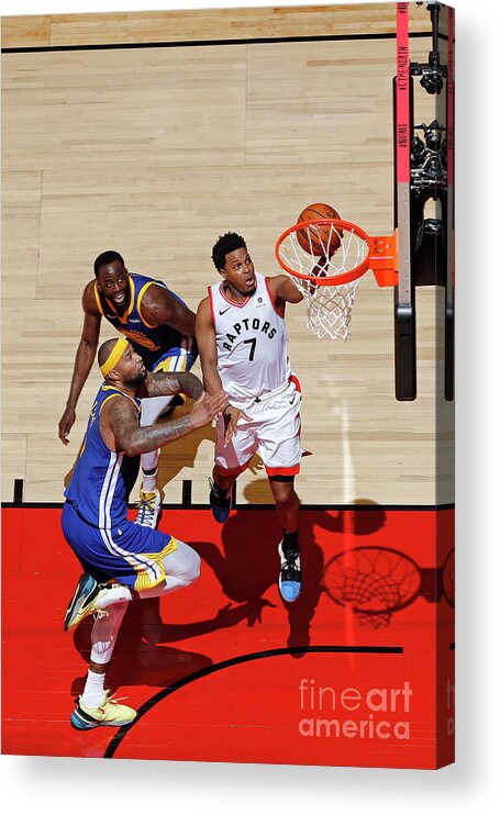 Kyle Lowry Acrylic Print featuring the photograph Kyle Lowry by Mark Blinch