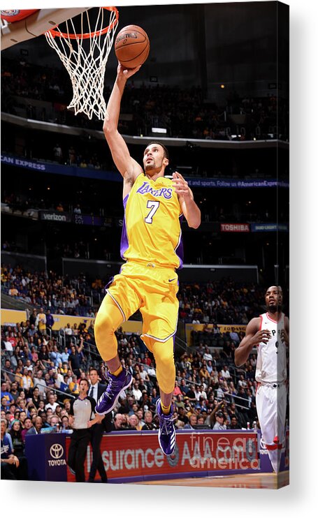 Larry Nance Jr Acrylic Print featuring the photograph Larry Nance by Andrew D. Bernstein