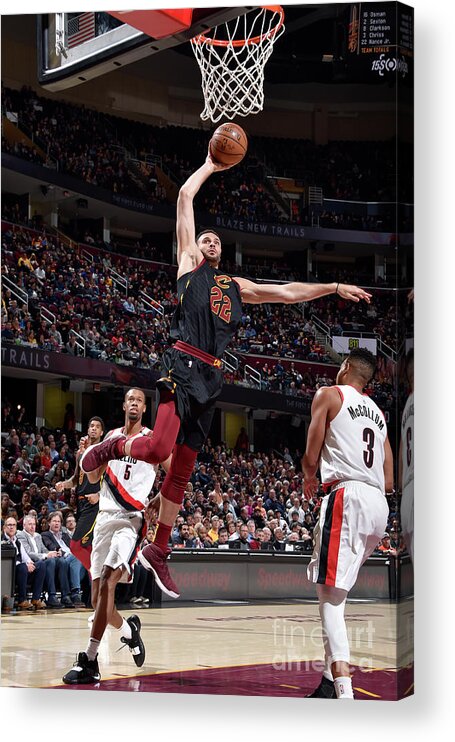 Nba Pro Basketball Acrylic Print featuring the photograph Larry Nance by David Liam Kyle