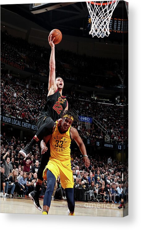 Larry Nance Jr Acrylic Print featuring the photograph Larry Nance by Nathaniel S. Butler