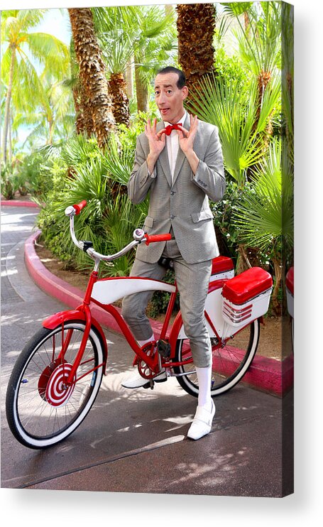 Pee Wee Acrylic Print featuring the photograph Las Vegas Pee Wee by Iryna Goodall