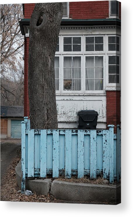 Leslieville Acrylic Print featuring the photograph Leslieville Gothic by Kreddible Trout