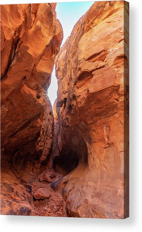 Nevada Acrylic Print featuring the photograph Light Chamber by James Marvin Phelps