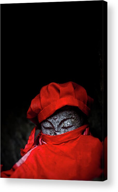 Japan Acrylic Print featuring the photograph Little red, Nikko. Japan by Lie Yim