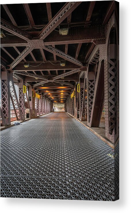 Chicago Acrylic Print featuring the photograph Lower Lake Shore Dr view by Laura Hedien