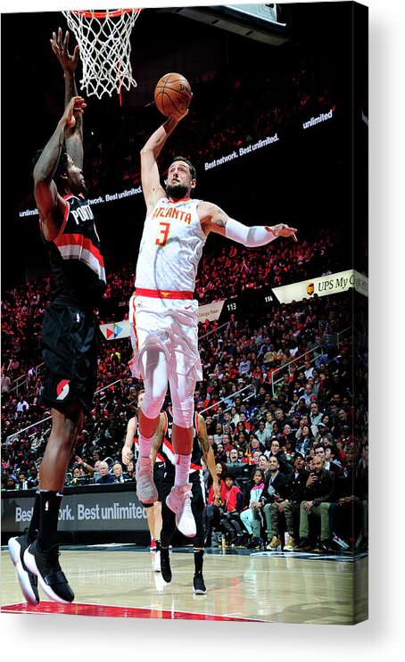 Marco Belinelli Acrylic Print featuring the photograph Marco Belinelli by Scott Cunningham