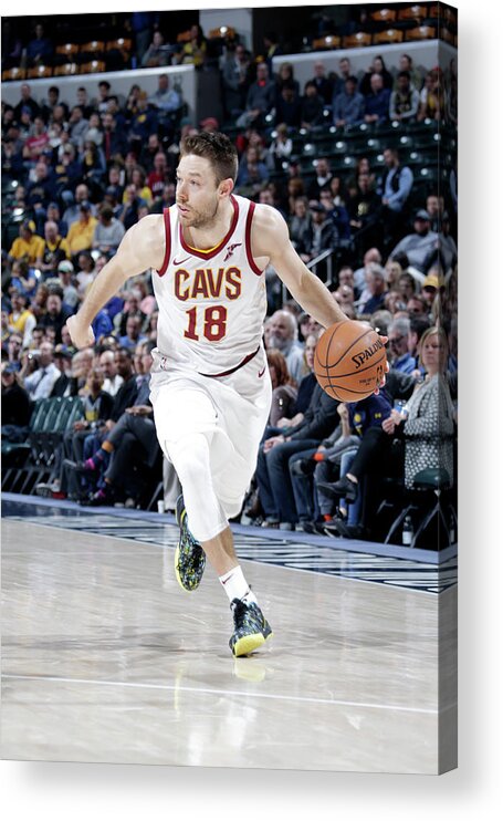 Nba Pro Basketball Acrylic Print featuring the photograph Matthew Dellavedova by Ron Hoskins