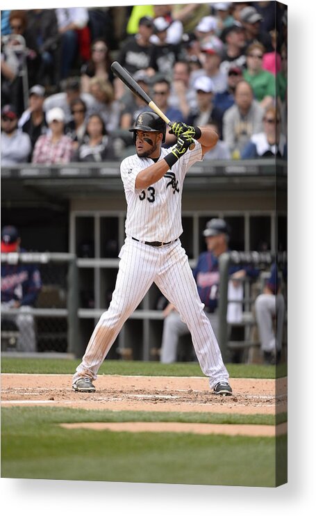 People Acrylic Print featuring the photograph Melky Cabrera by Ron Vesely