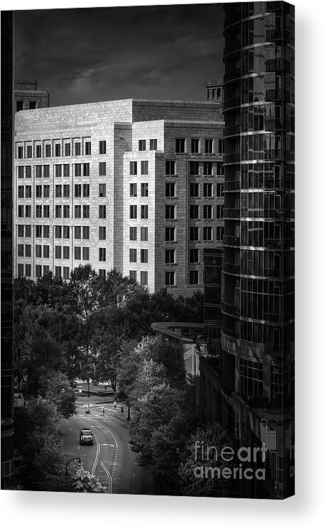 1101 Juniper Acrylic Print featuring the photograph Midtown From Park Central by Doug Sturgess
