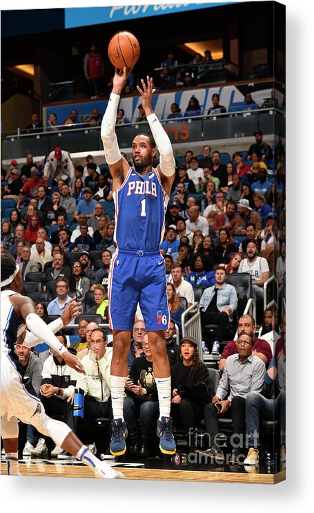 Mike Scott Acrylic Print featuring the photograph Mike Scott by Gary Bassing