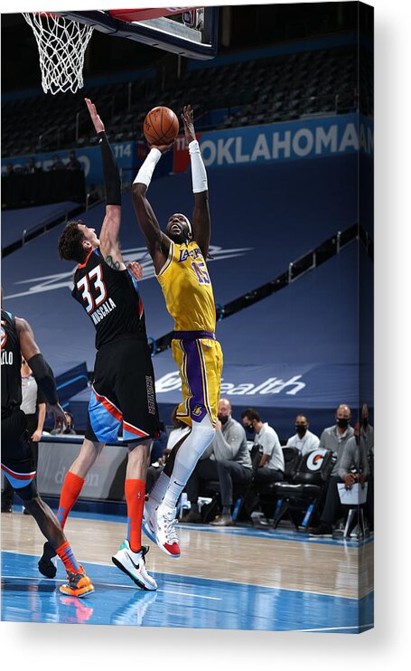Montrezl Harrell Acrylic Print featuring the photograph Montrezl Harrell by Zach Beeker