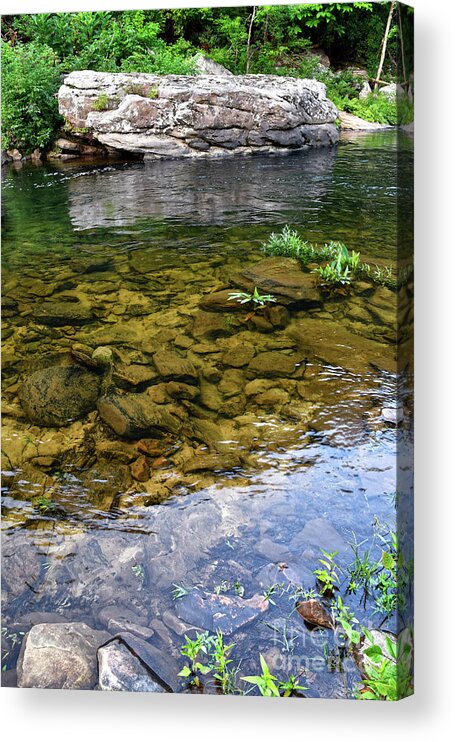 Tennessee Acrylic Print featuring the photograph Morning Reflections 2 by Phil Perkins