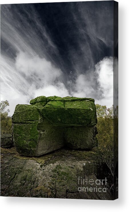Grampians Acrylic Print featuring the photograph Mossy by Russell Brown