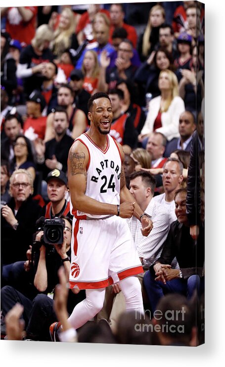 Norman Powell Acrylic Print featuring the photograph Norman Powell by Mark Blinch