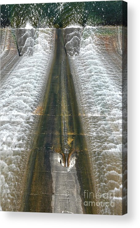 Norris Dam Acrylic Print featuring the photograph On The Road 12 by Phil Perkins