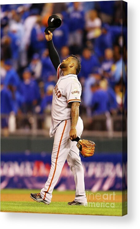 People Acrylic Print featuring the photograph Pablo Sandoval by Dilip Vishwanat