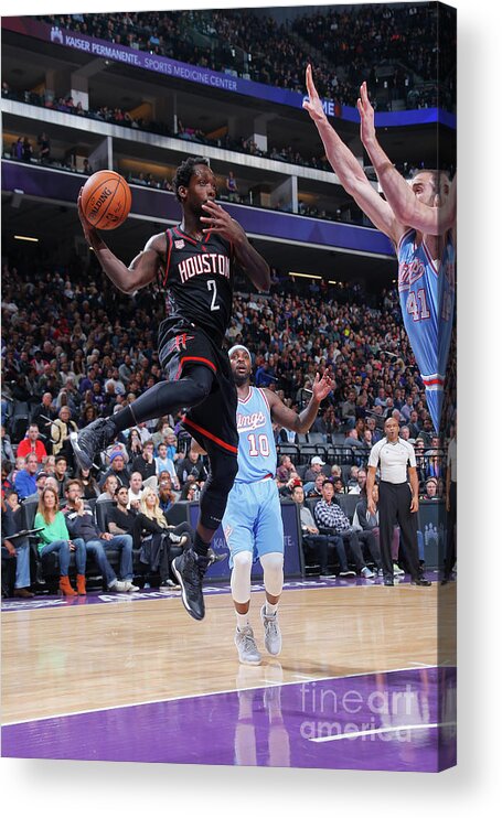 Nba Pro Basketball Acrylic Print featuring the photograph Patrick Beverley by Rocky Widner