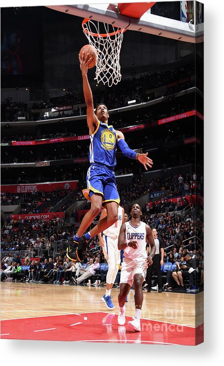 Nba Pro Basketball Acrylic Print featuring the photograph Patrick Mccaw by Andrew D. Bernstein