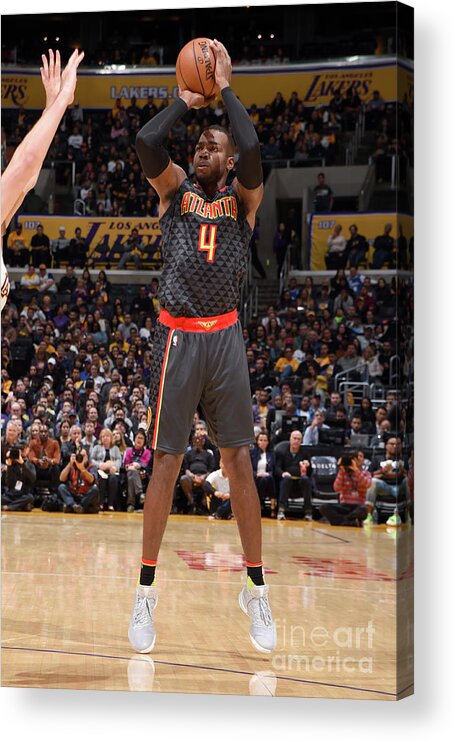 Nba Pro Basketball Acrylic Print featuring the photograph Paul Millsap by Andrew D. Bernstein