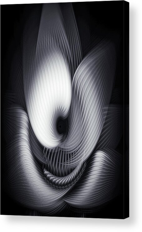 Abstract Acrylic Print featuring the photograph Pixels Trinity 181 by Philippe Sainte-Laudy