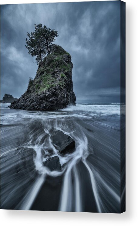 Ocean Acrylic Print featuring the photograph Pull Me In by Darren White