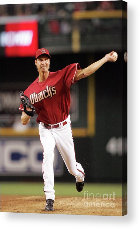 People Acrylic Print featuring the photograph Randy Johnson by Nick Doan