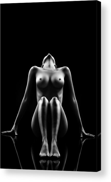 Woman Acrylic Print featuring the photograph Reflections of D'Nell 1 by Johan Swanepoel