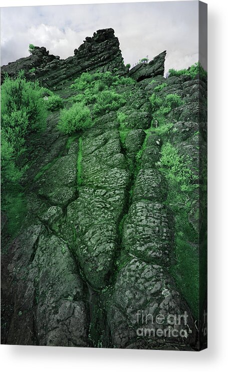 Rock Acrylic Print featuring the photograph Rise by Russell Brown