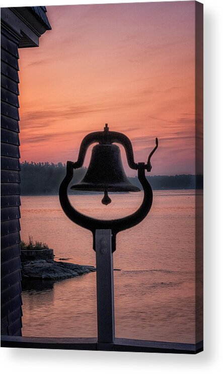 Singleton Photography Acrylic Print featuring the photograph River House Bell by Tom Singleton