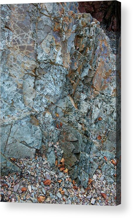 Rocks Acrylic Print featuring the photograph Rocks 2 by Alan Norsworthy