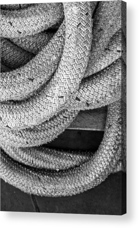 Rope Acrylic Print featuring the photograph Roped by Jim Whitley