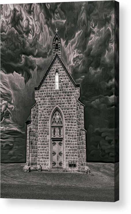 Art Acrylic Print featuring the photograph Sanctuary ... by Chuck Caramella