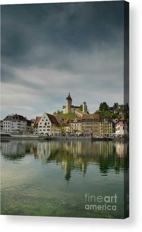 Schaffhausen Acrylic Print featuring the photograph Schaffhausen by Nando Lardi