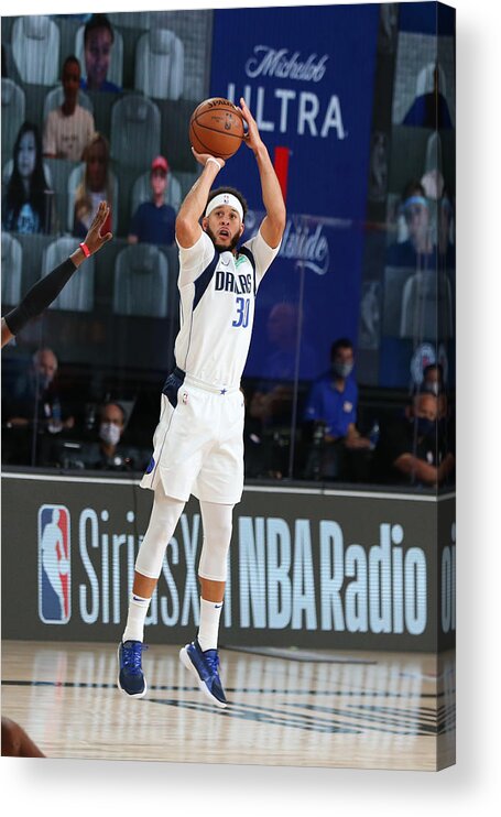 Playoffs Acrylic Print featuring the photograph Seth Curry by David Sherman