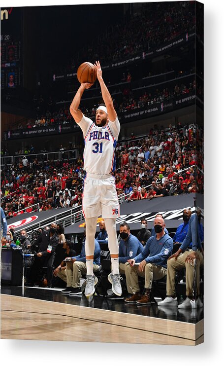 Seth Curry Acrylic Print featuring the photograph Seth Curry by Jesse D. Garrabrant
