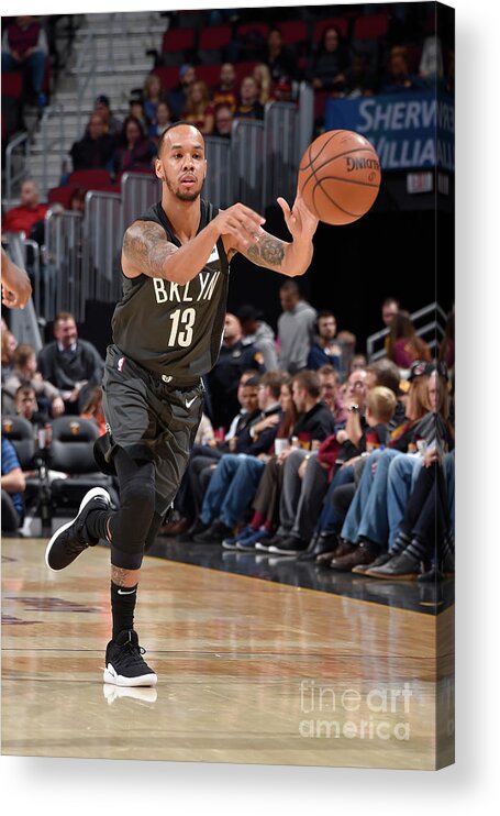 Nba Pro Basketball Acrylic Print featuring the photograph Shabazz Napier by David Liam Kyle