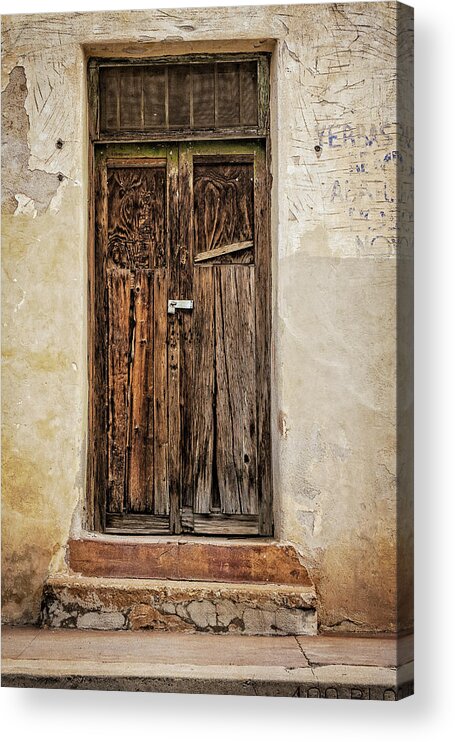 Doors Acrylic Print featuring the photograph Shabby Chic by Carmen Kern