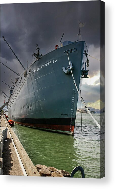 Ss Jeremiah O'brien Acrylic Print featuring the photograph SS Jeremiah Obrien by Chris Smith
