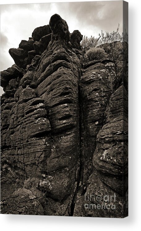 Rock Acrylic Print featuring the photograph Stack by Russell Brown