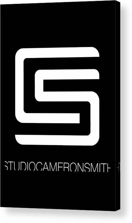 Logo Acrylic Print featuring the digital art Studio Logo by Cameron Smith