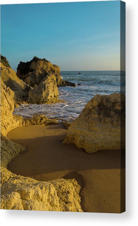 Beach Acrylic Print featuring the photograph Sunset at Gale East Beach by Angelo DeVal