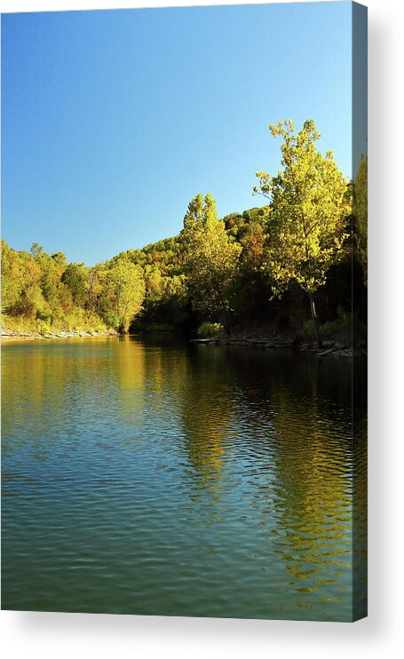 Table Rock Lake Acrylic Print featuring the photograph Table Rock Lake by Lens Art Photography By Larry Trager