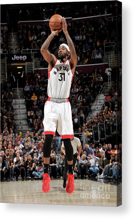 Terrence Ross Acrylic Print featuring the photograph Terrence Ross by David Liam Kyle