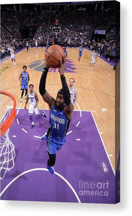 Terrence Ross Acrylic Print featuring the photograph Terrence Ross by Rocky Widner