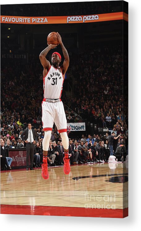 Terrence Ross Acrylic Print featuring the photograph Terrence Ross by Ron Turenne